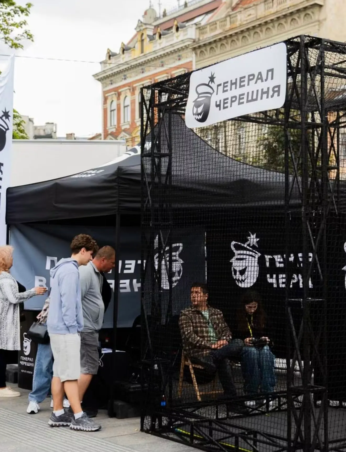 Рекламні намети — виконане замовлення ArtFabric